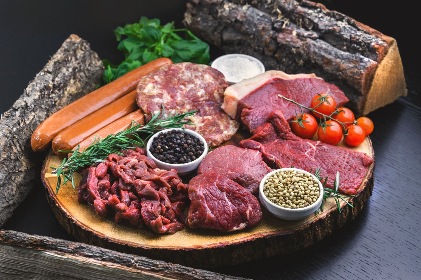 Meat and meat products - Straupe market