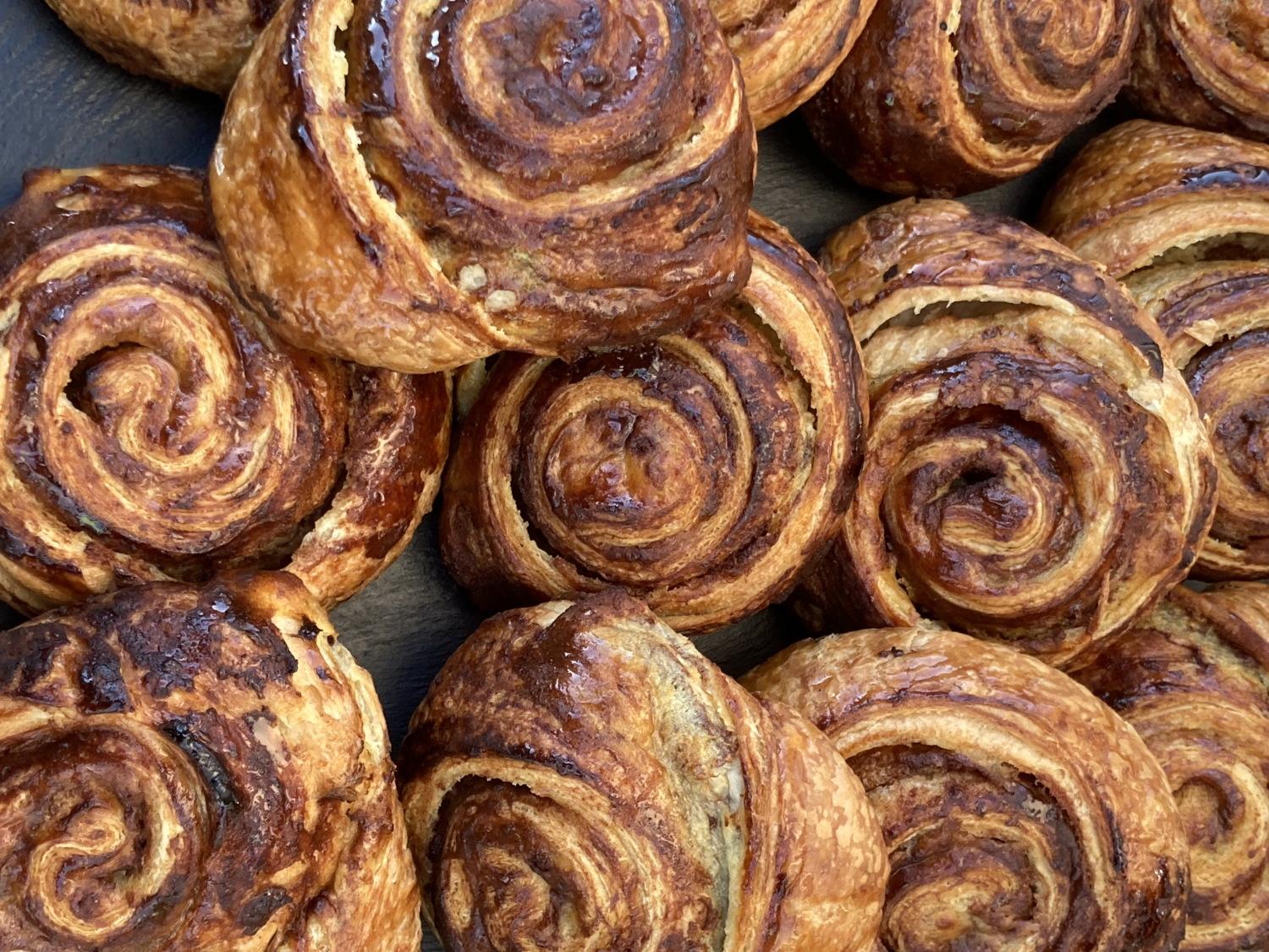 Bread and pastries at the Straupe Market